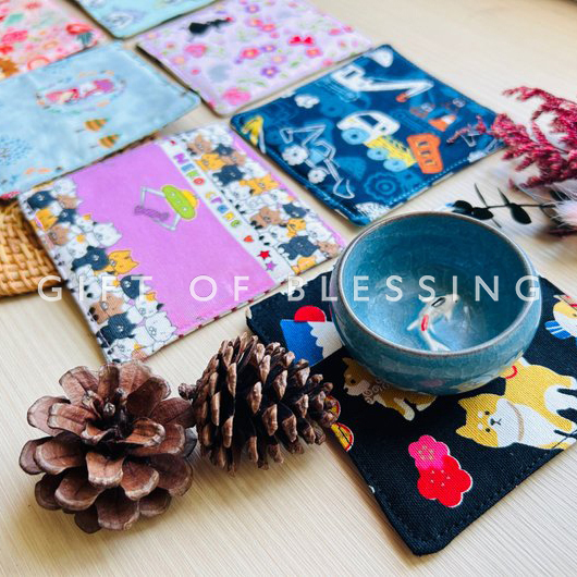 杯墊 布杯墊 棉麻