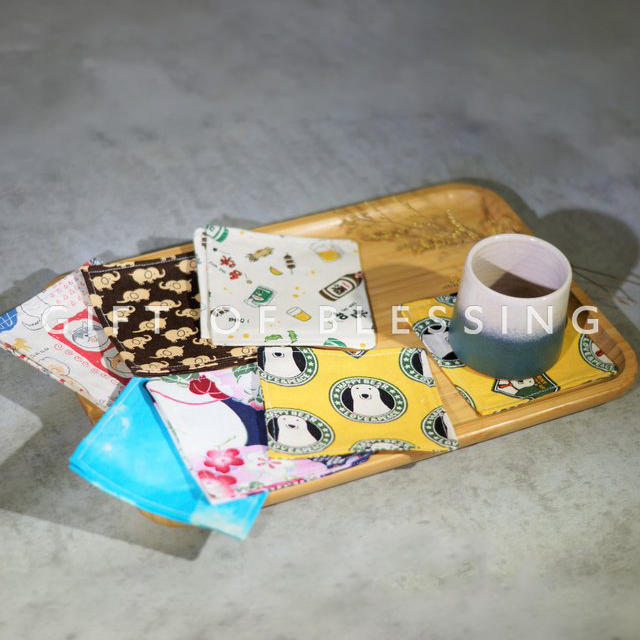 杯墊 布杯墊 棉麻