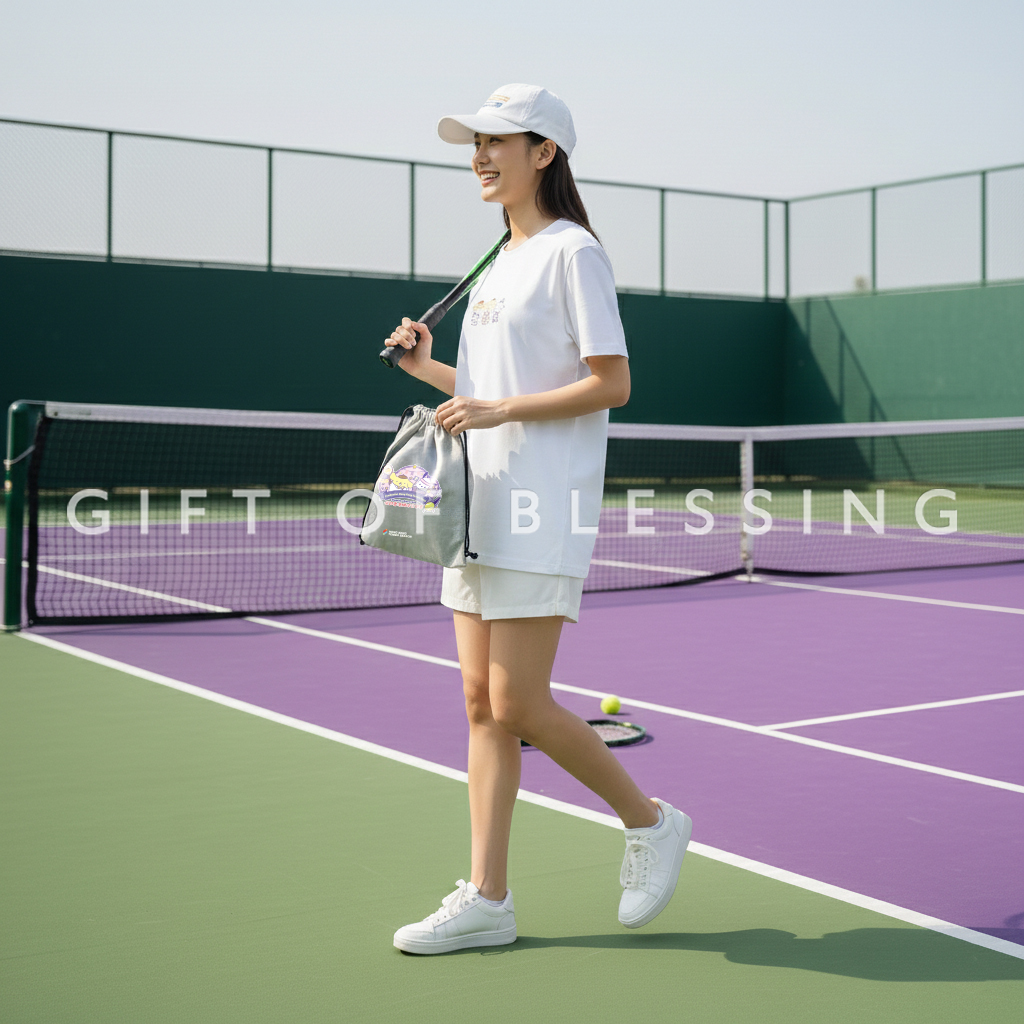 中國香港網球總會  尼龍休閒小袋