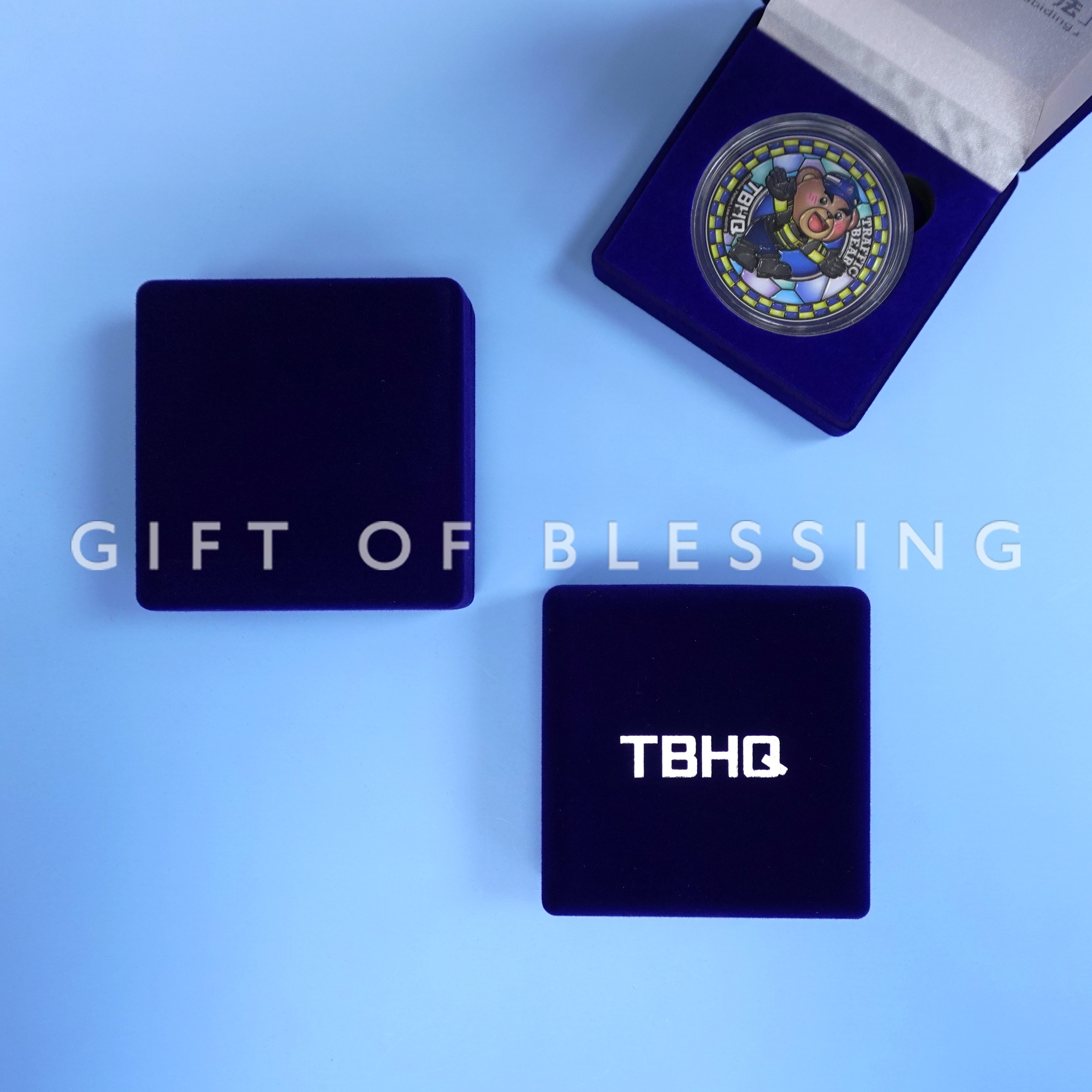 香港警務處交通總部 TBHQ 紀念金屬幣