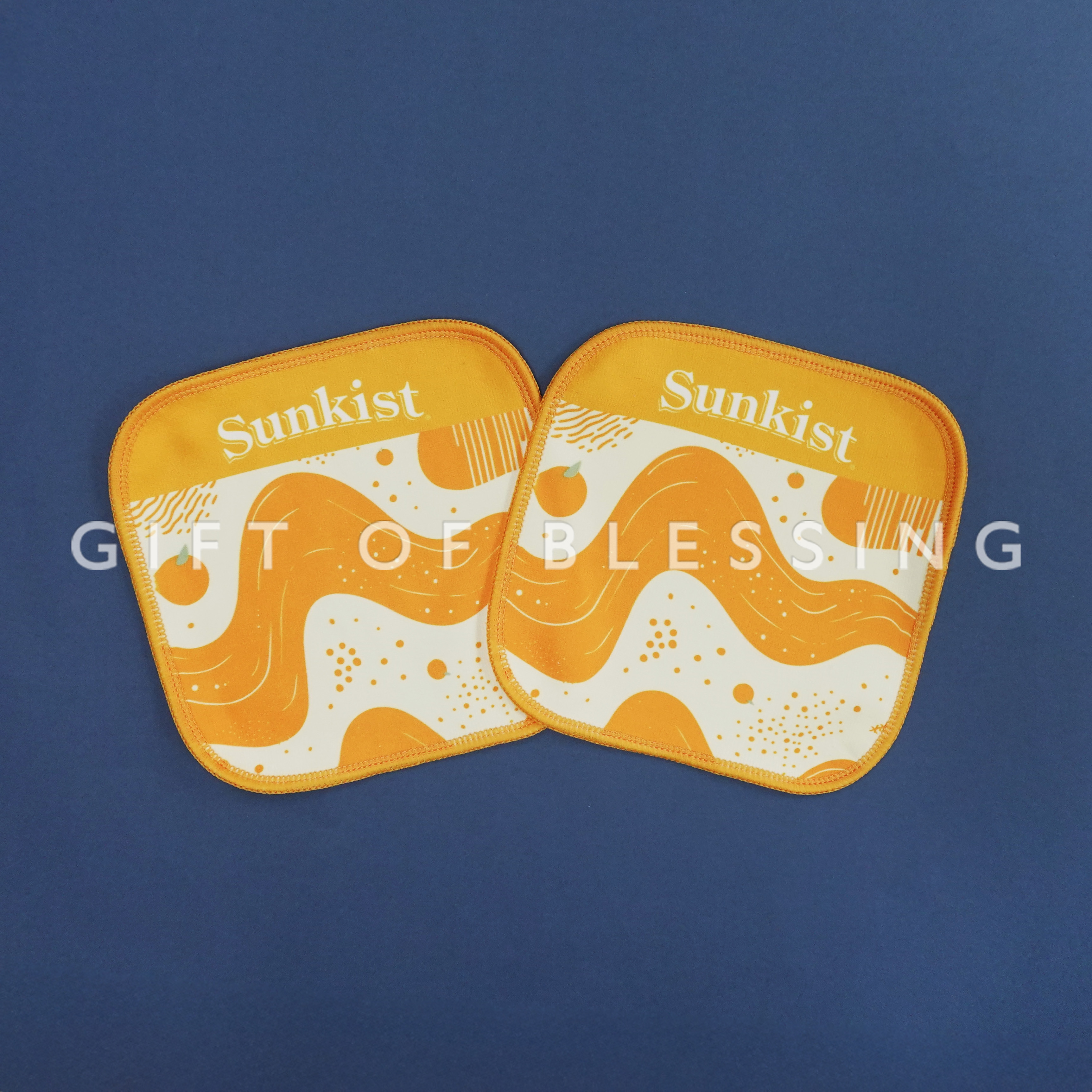 Sunkist 小方巾