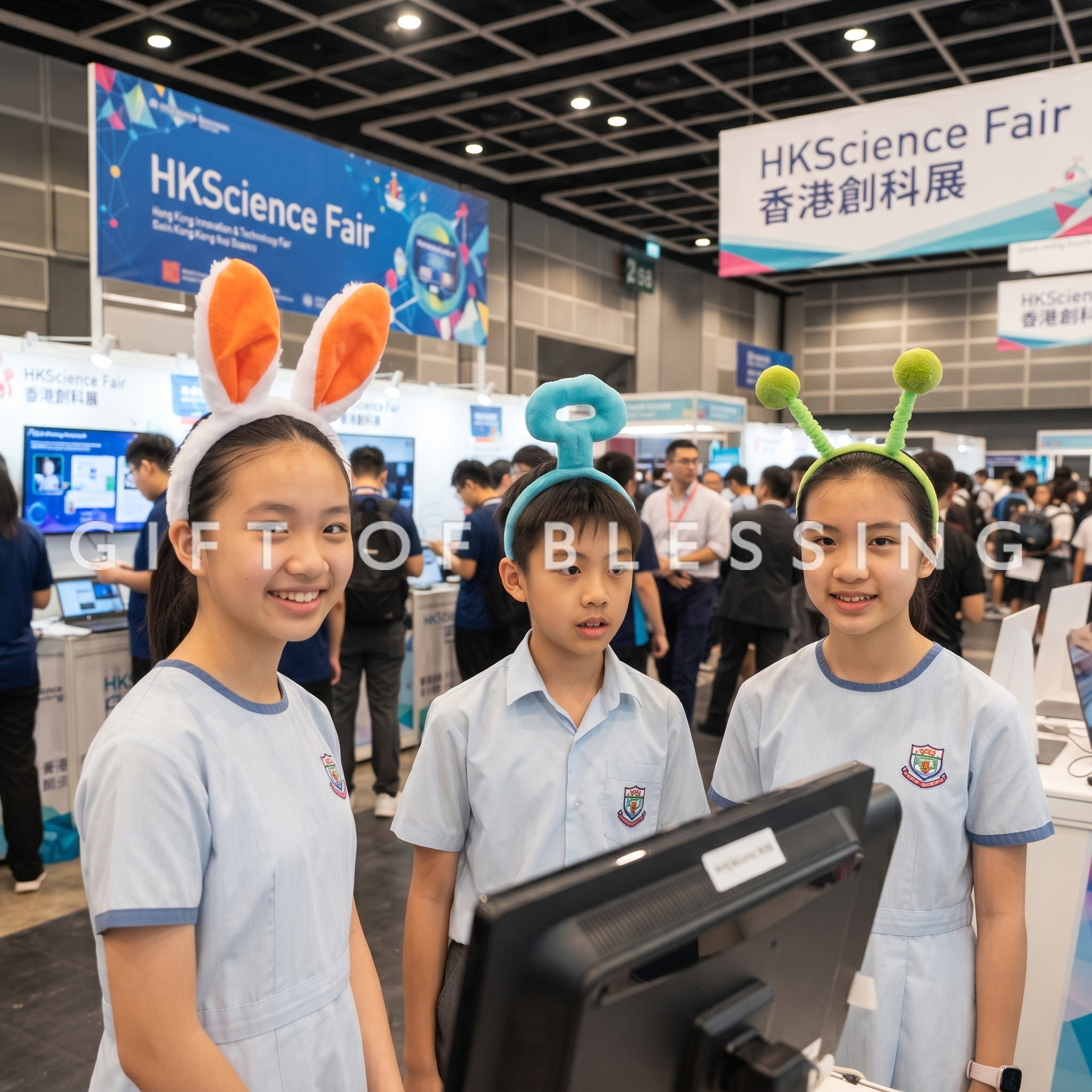 香港創科展HKSF2026 水晶絨布頭箍