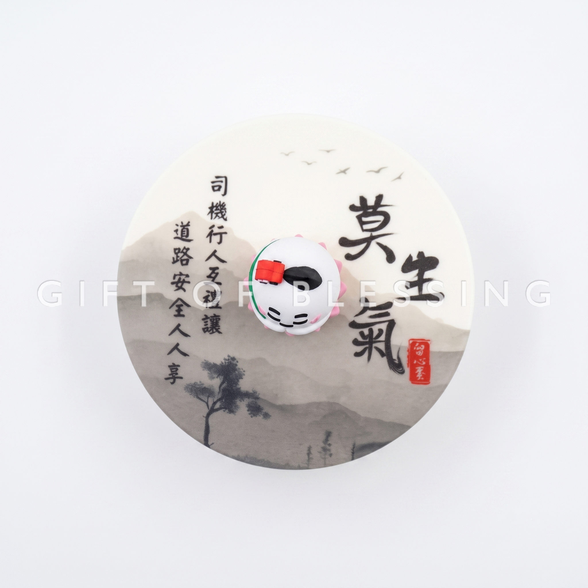 道路安全議會 公仔造型杯蓋