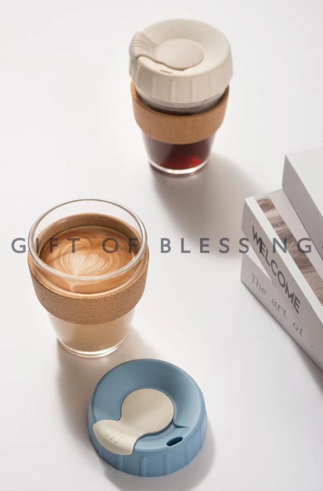 简约玻璃咖啡杯