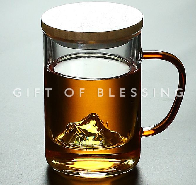山形双层玻璃杯
