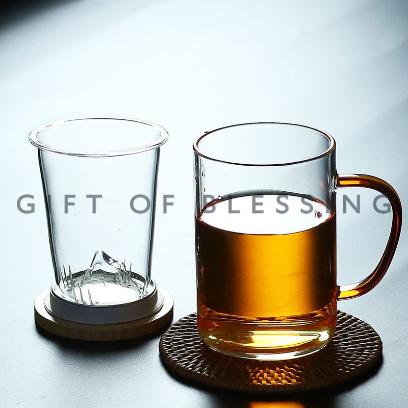 山形双层玻璃杯