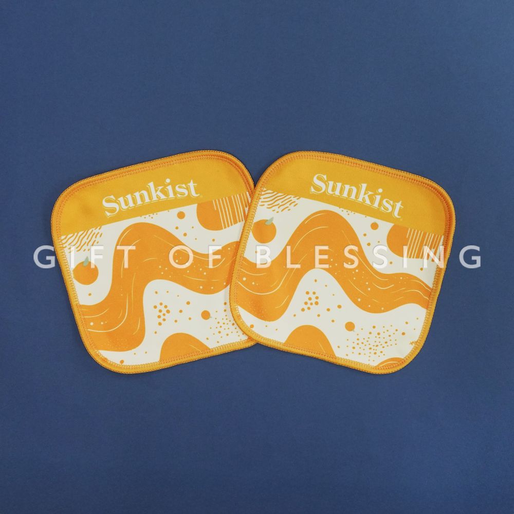 Sunkist 小方巾