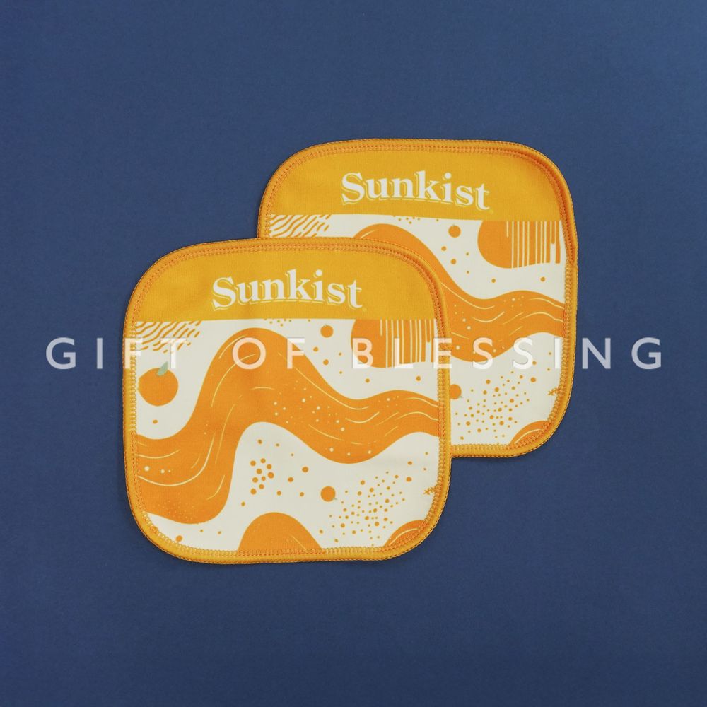 Sunkist 小方巾