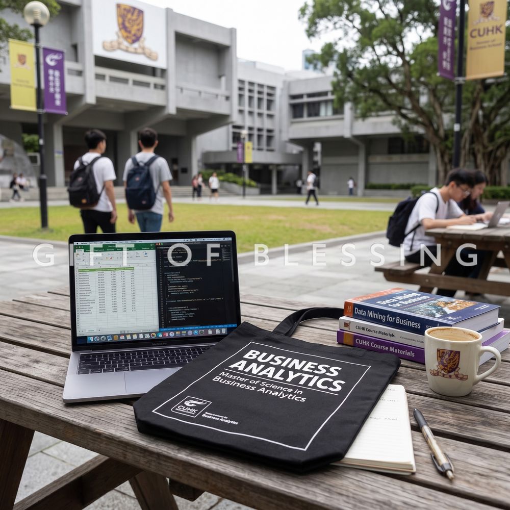 香港中文大学 16安士过浆棉布袋